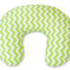 Poduszka do karmienia- Simple chevron zielone