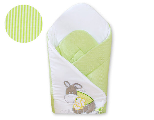 Rożek usztywniany- Osiołek Lucek zielony