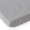 Przescieradło frotte do łóżeczka 120x60cm- szare