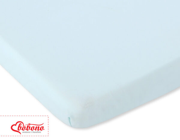 Prześcieradło bawełna 120x60cm jasno miętowe