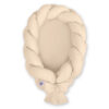 Kokon  niemowlęcy pleciony 2w 1- beżowy