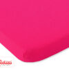 Prześcieradło bawełna 140x70cm ciemny róż