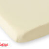 Prześcieradło bawełna 140x70cm kremowe