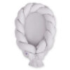 Kokon niemowlęcy pleciony 2 w 1 – szary