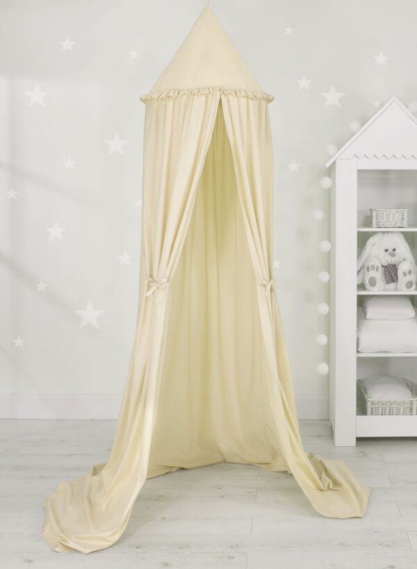 Baldachim wiszący – kremowy