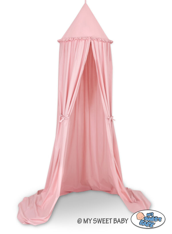 Baldachim wiszący – brudny róż