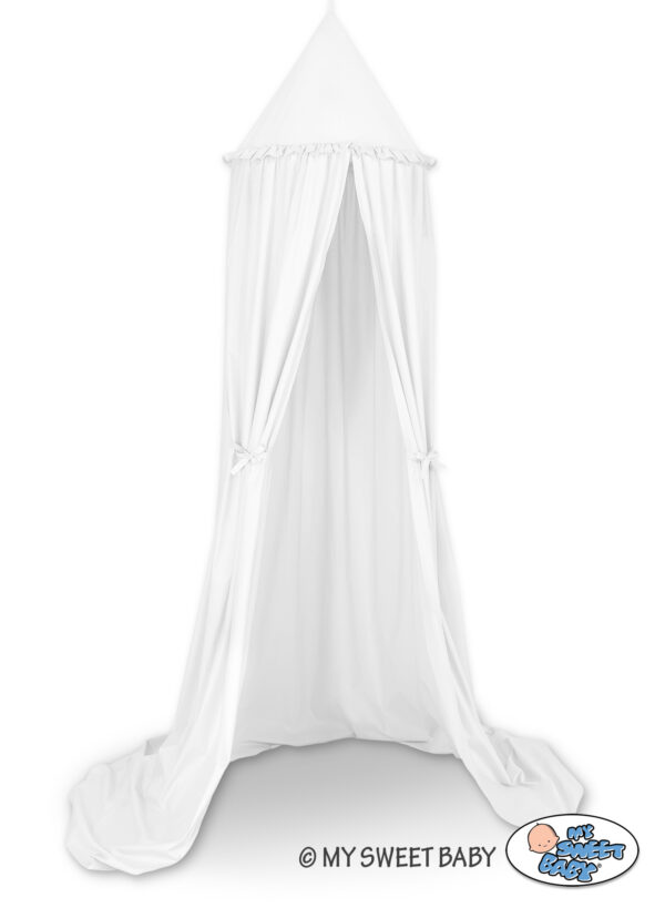 Baldachim wiszący – biały