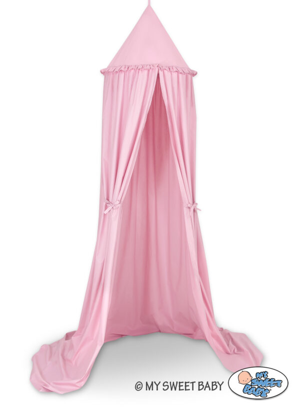 Baldachim wiszący – różowy