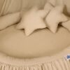 Gniazdko z falbanką – beżowy