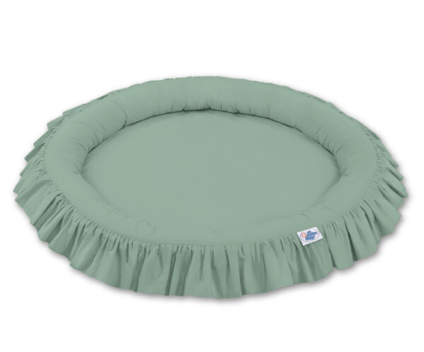 Gniazdko z falbanką – szałwia