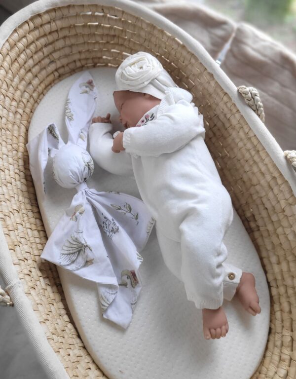 Miękka przytulanka kocyk króliczek z bawełny – Gooses