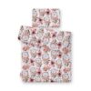 Komplet pościeli dla niemowląt z wypełnieniem 2-cz 75x100cm NEWBORN – łapacze snów kwiatowe