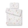 Komplet pościeli dla niemowląt z wypełnieniem 2-cz 75x100cm NEWBORN – leśna delikatność