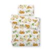 Komplet pościeli dla niemowląt z wypełnieniem 2-cz 75x100cm NEWBORN – w lesie
