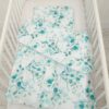 Komplet pościeli dla niemowląt z wypełnieniem 2-cz 75x100cm NEWBORN – eucaliptus mint